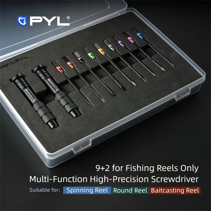 PYL 9+2 S2 Alloy Steel Screwdr - Shimano Reel Stradic ulasan dan harga