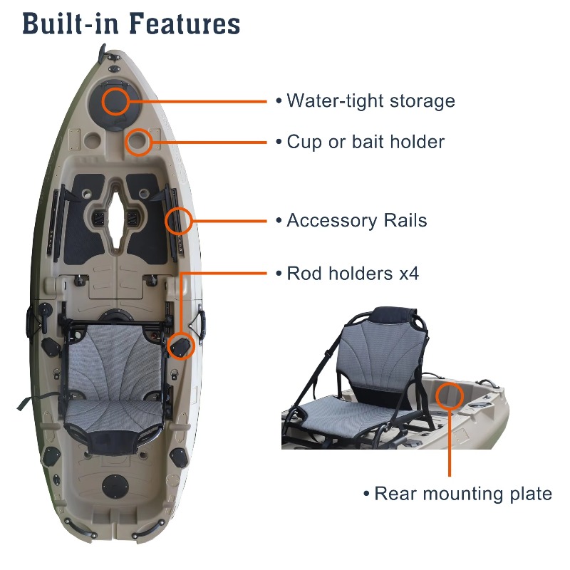 2026 NEW Modular Super Stable  - Fishing Kayak Pedal Drive ulasan dan harga
