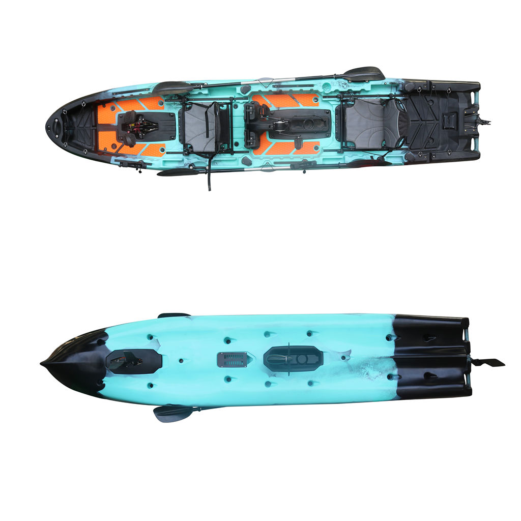 New Arrival 14FT 2-Person Peda - Fishing Kayak Pedal Drive ulasan dan harga