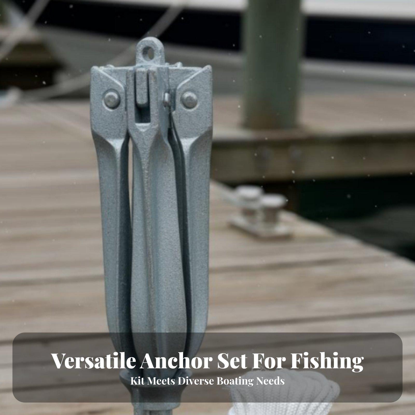 Collapsible Grapnel Anchor for - Fishing Kayak Storage Bag ulasan dan harga